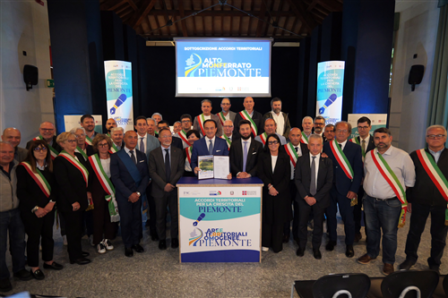 Firma del Sindaco degli Accordi Territoriali con Regione Pte a Tortona il 13 maggio 2026